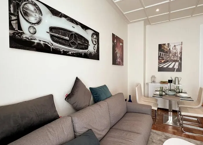 Apartman Soul-apartment Terrasse Privat-parkplatz Boxspringbett 55zoll Tv Wlan